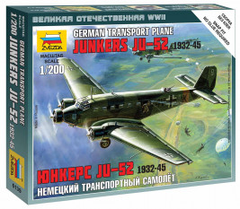 1:200 German Transport Plane Junkers Ju-52
