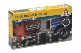 1:24 Truck Rubber Tyres (8 ks)