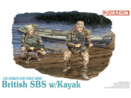 1:35 British SBS w/ Kayak