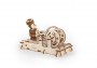 Dřevěné 3D mechanické puzzle - pneumatický motor