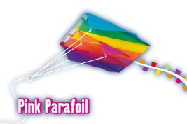 Pink Parafoil (kapesní drak)