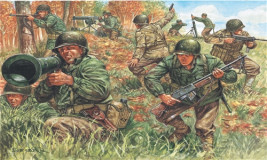 1:72 American Infantry World War II