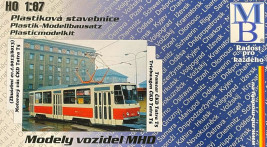 1:87 Stavebnice tramvaje ČKD Tatra T6A5 ″zkušební 0013/8013″ Epocha IV