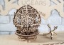 Wooden 3D Mechanical Puzzle - Mechanical Flower