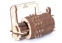 Wooden 3D Mechanical Puzzle - Combination Lock Model
