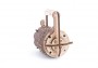 Wooden 3D Mechanical Puzzle - Combination Lock Model