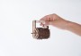 Wooden 3D Mechanical Puzzle - Combination Lock Model