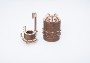 Wooden 3D Mechanical Puzzle - Combination Lock Model