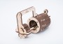 Wooden 3D Mechanical Puzzle - Combination Lock Model