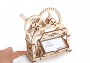 Dřevěné 3D mechanické puzzle - krabička na vizitky