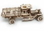 Dřevěné 3D mechanické puzzle - Truck UMG-11