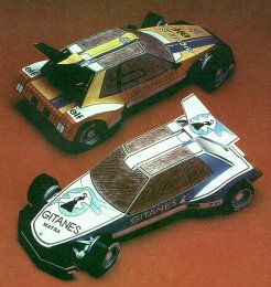 Matra P29 - Sports Prototype 1:24 - cutout