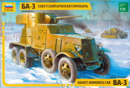 1:35 BA-3 Armored Car (re-release)