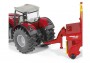 1:50 Massey Ferguson se sběracím vozem Pöttinger