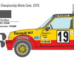 1:24 Renault R5 Alpine Rally