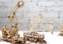 Wooden 3D Mechanical Puzzle – Rail Mounted Manipulator