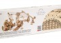 Wooden 3D Mechanical Puzzle – Rail Mounted Manipulator