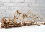 Wooden 3D Mechanical Puzzle – Rail Mounted Manipulator