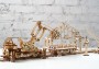 Wooden 3D Mechanical Puzzle – Rail Mounted Manipulator