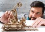 Wooden 3D Mechanical Puzzle – Rail Mounted Manipulator