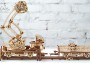 Wooden 3D Mechanical Puzzle – Rail Mounted Manipulator