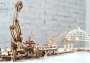 Wooden 3D Mechanical Puzzle – Rail Mounted Manipulator