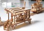 Dřevěné 3D mechanické puzzle – tramvajová linka