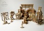 Wooden 3D Mechanical Puzzle – Robot Factory Model