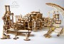 Dřevěné 3D mechanické puzzle – továrna na roboty