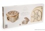 Wooden 3D Mechanical Puzzle – Treasure Box
