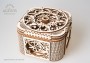 Wooden 3D Mechanical Puzzle – Treasure Box