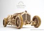 Wooden 3D Mechanical Puzzle – U-9 Grand Prix Car