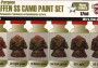 Andrea Waffen SS Camo Paint Set, Spring Colors (6 pcs)
