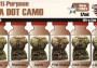 Andrea Pea Dot Camo Paint Set (6 pcs)