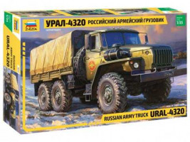 1:35 Russian Army Truck Ural-4320