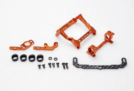 PN Racing Mini-Z MR02/03 93-102mm Multi Motor Mount (Orange)