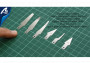 Photo Etched Steel Micro Saws and Adhesive Applicators Set