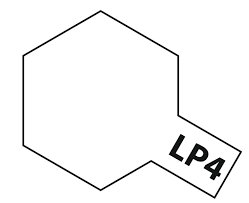 Tamiya Lacquer Paint LP-4 – Matt White (10ml)