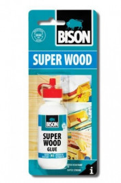 BISON Super Wood – voděodolné disperzní lepidlo na dřevo (75 g)