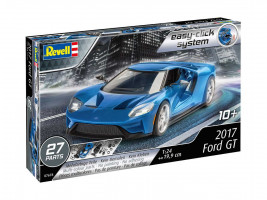 1:24 Ford GT 2017 (Easy-Click System, Model Set)