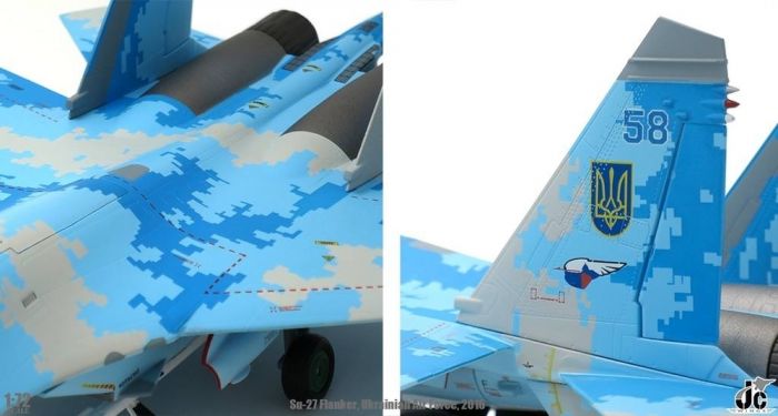 JC Wings 1:72 Sukhoi Su-27 Flanker-B, Ukrainian Air Force