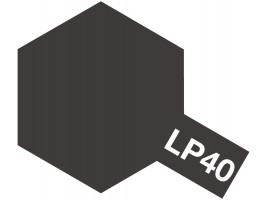 Barva Tamiya Lacquer LP-40 – Metallic Black (10 ml)