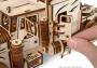 Dřevěné 3D mechanické puzzle – Heavy Boy Truck VM-03