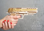 Wooden 3D Mechanical Puzzle – Wolf-01 Handgun