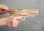 Wooden 3D Mechanical Puzzle – Wolf-01 Handgun