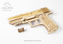 Wooden 3D Mechanical Puzzle – Wolf-01 Handgun