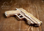 Wooden 3D Mechanical Puzzle – Wolf-01 Handgun