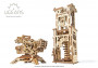 Dřevěné 3D mechanické puzzle – arcubalista a věž