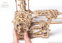 Dřevěné 3D mechanické puzzle – letecký simulátor