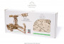 Dřevěné 3D mechanické puzzle – letecký simulátor
